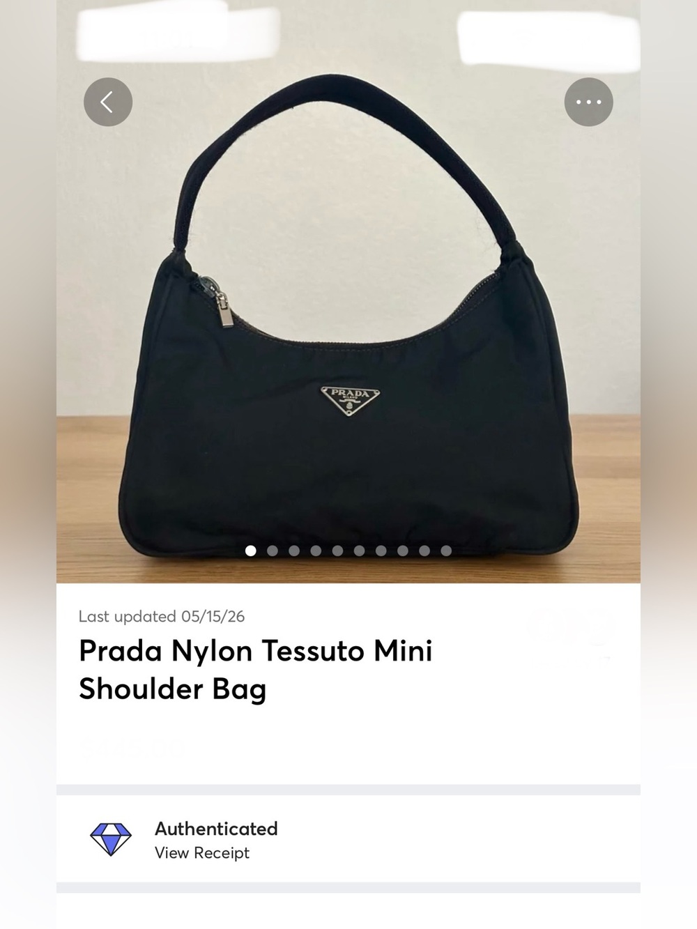 Prada Nylon Tessuto Mini Shoulder Bag - Picture 2 of 16
